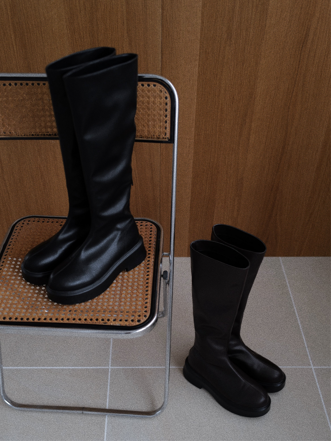 volume sole long boots – célon