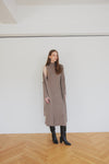 turtle neck knit set dress