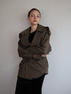 moca classic short trench coat