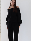 off shoulder sweat