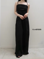 gathered bare jumpsuits