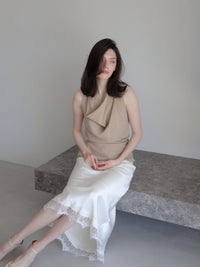 drape cowl blouse