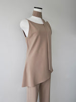 long tie flare top