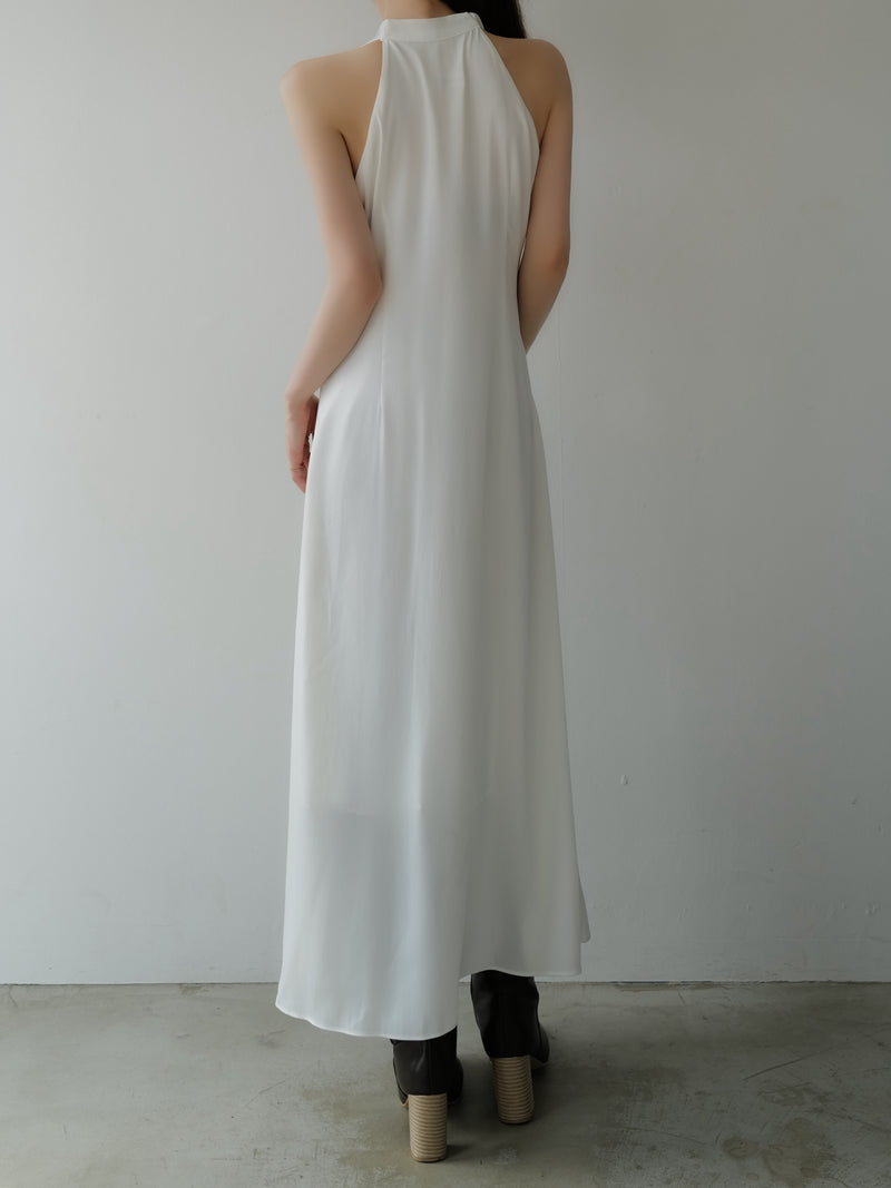 flow cowl neck dress
