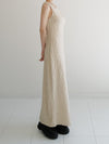 wavy tile pattern dress