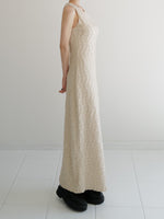 wavy tile pattern dress