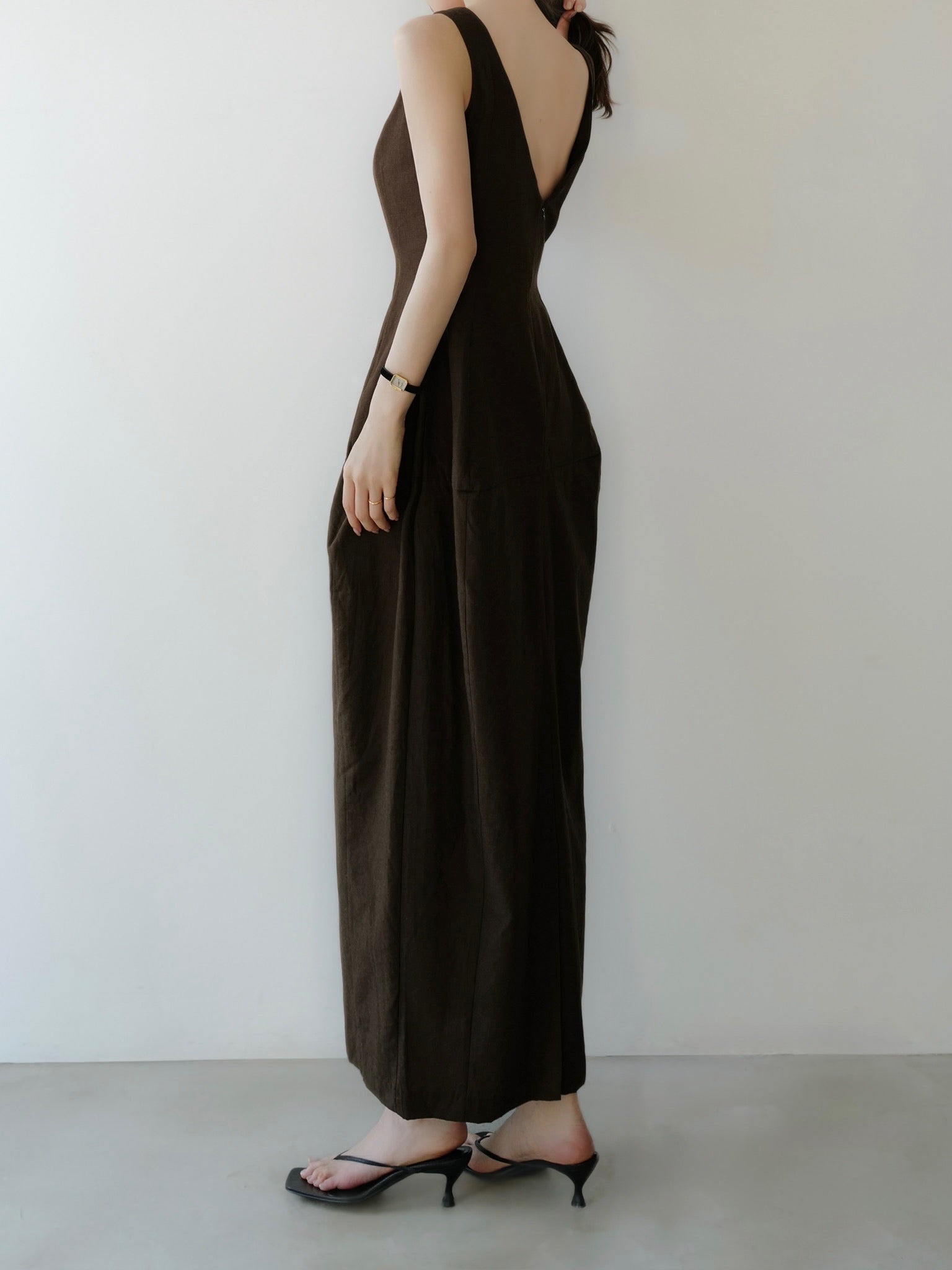 allure silhouette slinky maxi dress (POP UP)