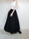 balloon tulle skirt