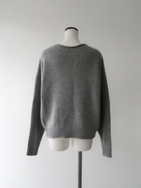 alpaca multi-way neckline knit