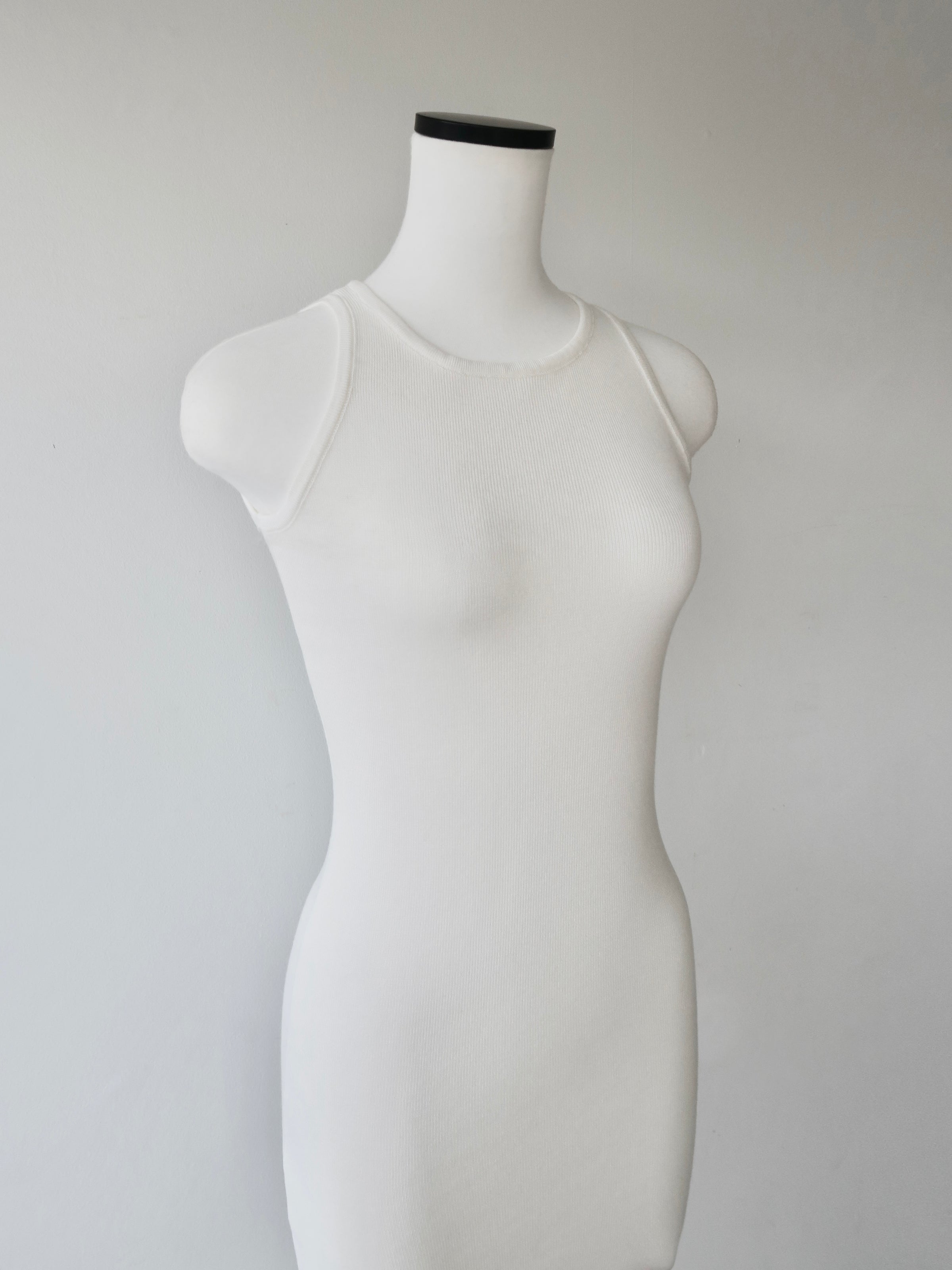 minimal tank mini dress