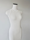 minimal tank mini dress