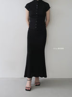silhouette rib knit set