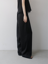 luxe satin wide pants