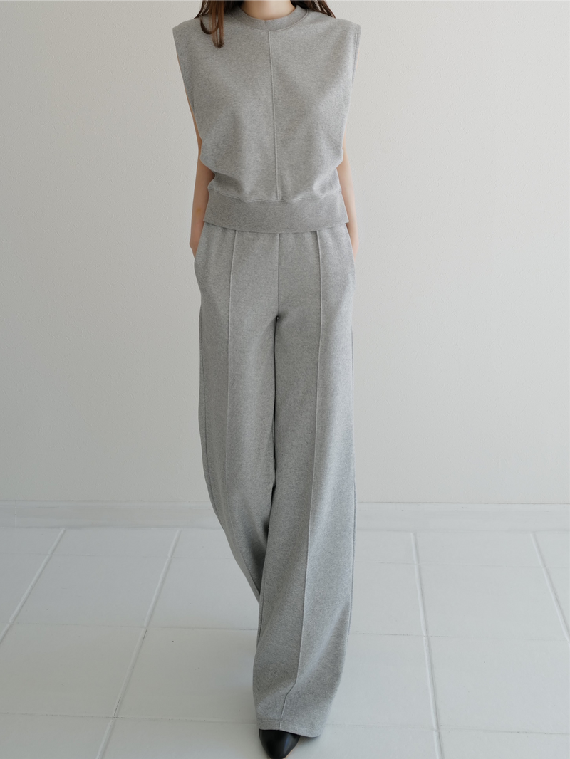 side tuck sweat top