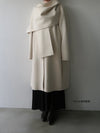 cashmere cape long coat