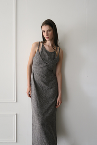 sample sale / tweed tight cami dress