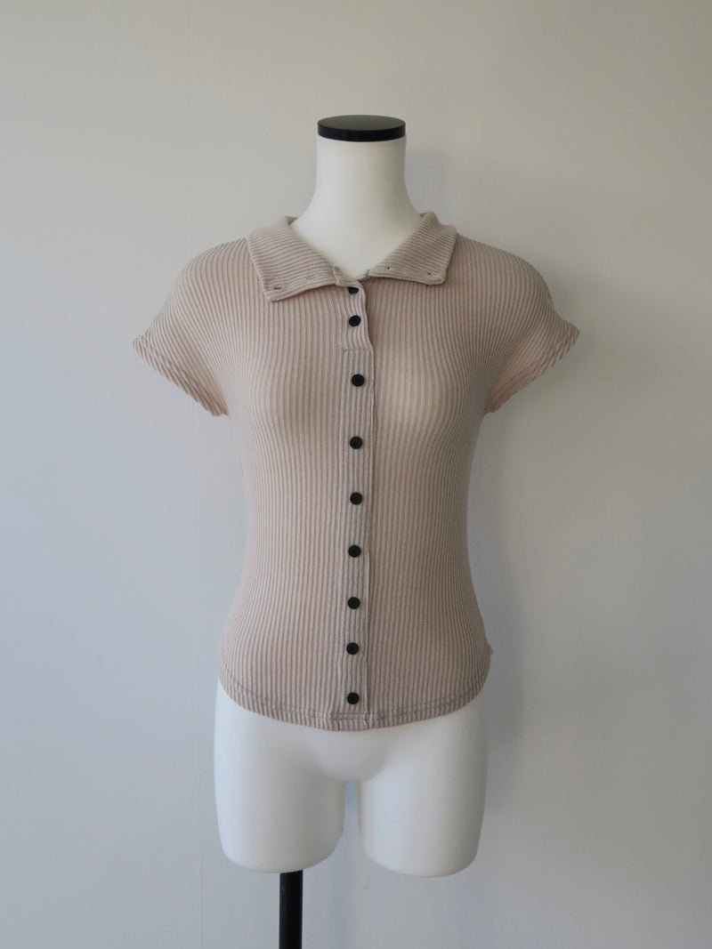 silhouette rib knit set