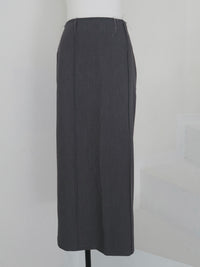 summer sale / raw hem slim long skirt