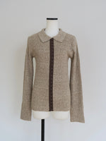 hook rib knit cardigan