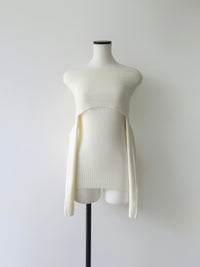 Wool Off-Shoulder Knit