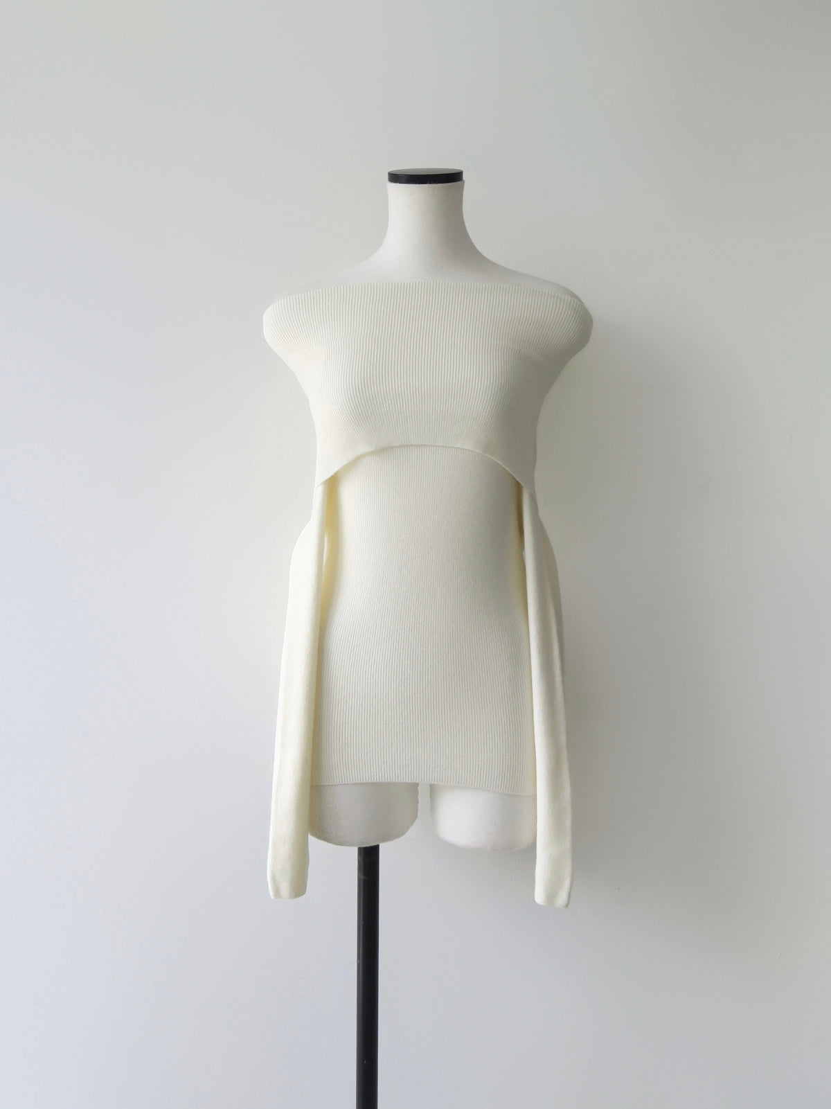 Wool Off-Shoulder Knit