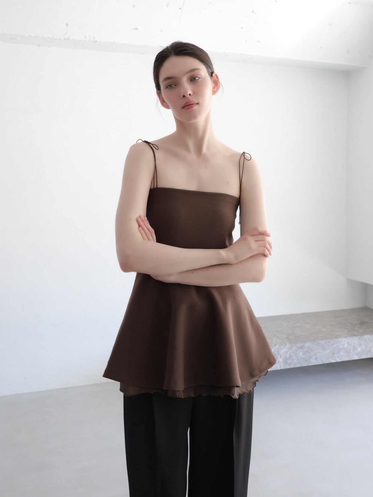 flare peplum top