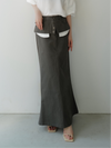 layered-like long skirt