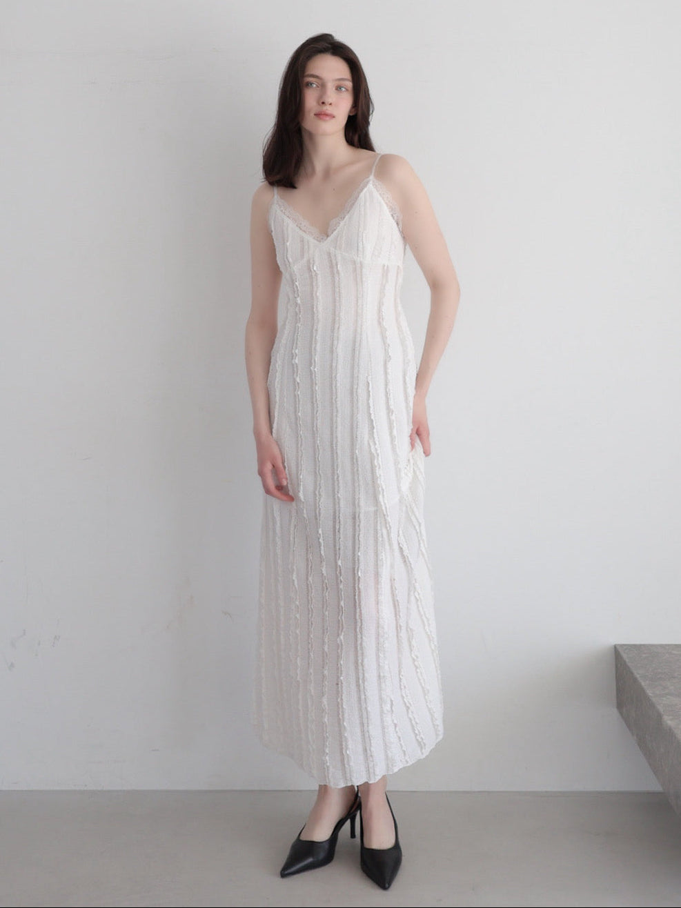luna lace cami dress