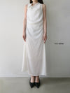 flow cowl neck dress