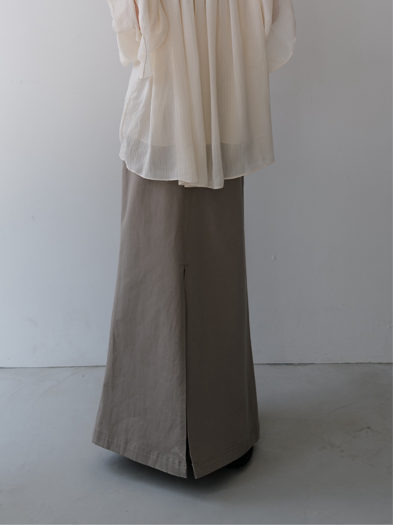 layered-like long skirt