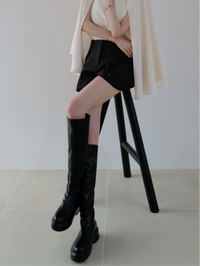 volume sole long boots