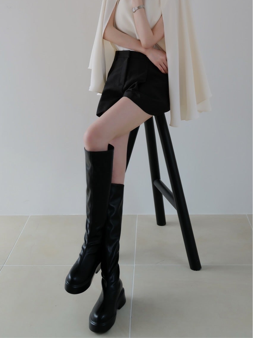 volume sole long boots