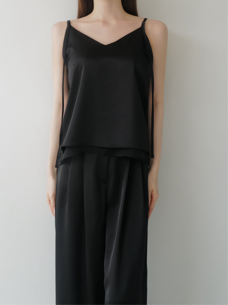luxe satin cami