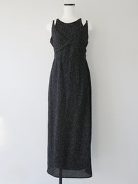 sample sale / tweed tight cami dress