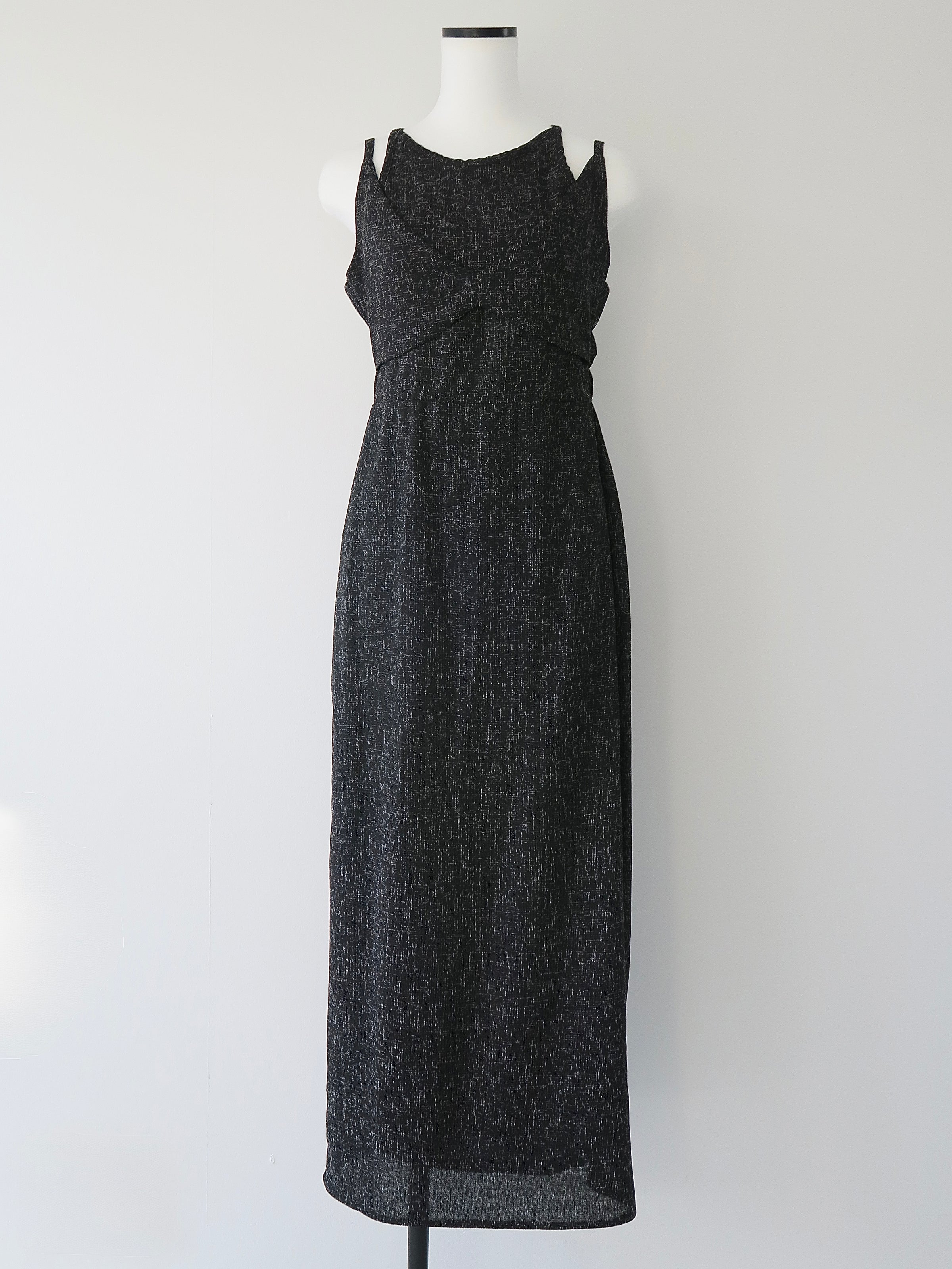 sample sale / tweed tight cami dress