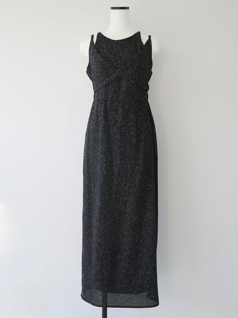 tweed tight cami dress