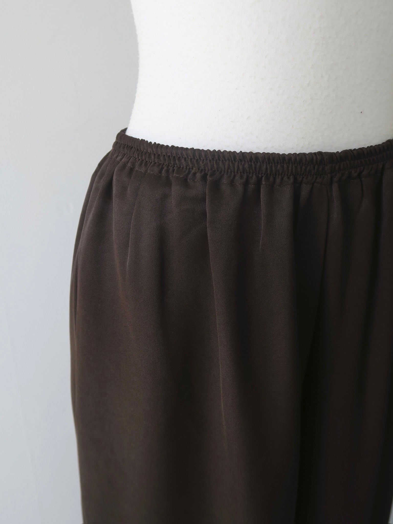 satin straight pants