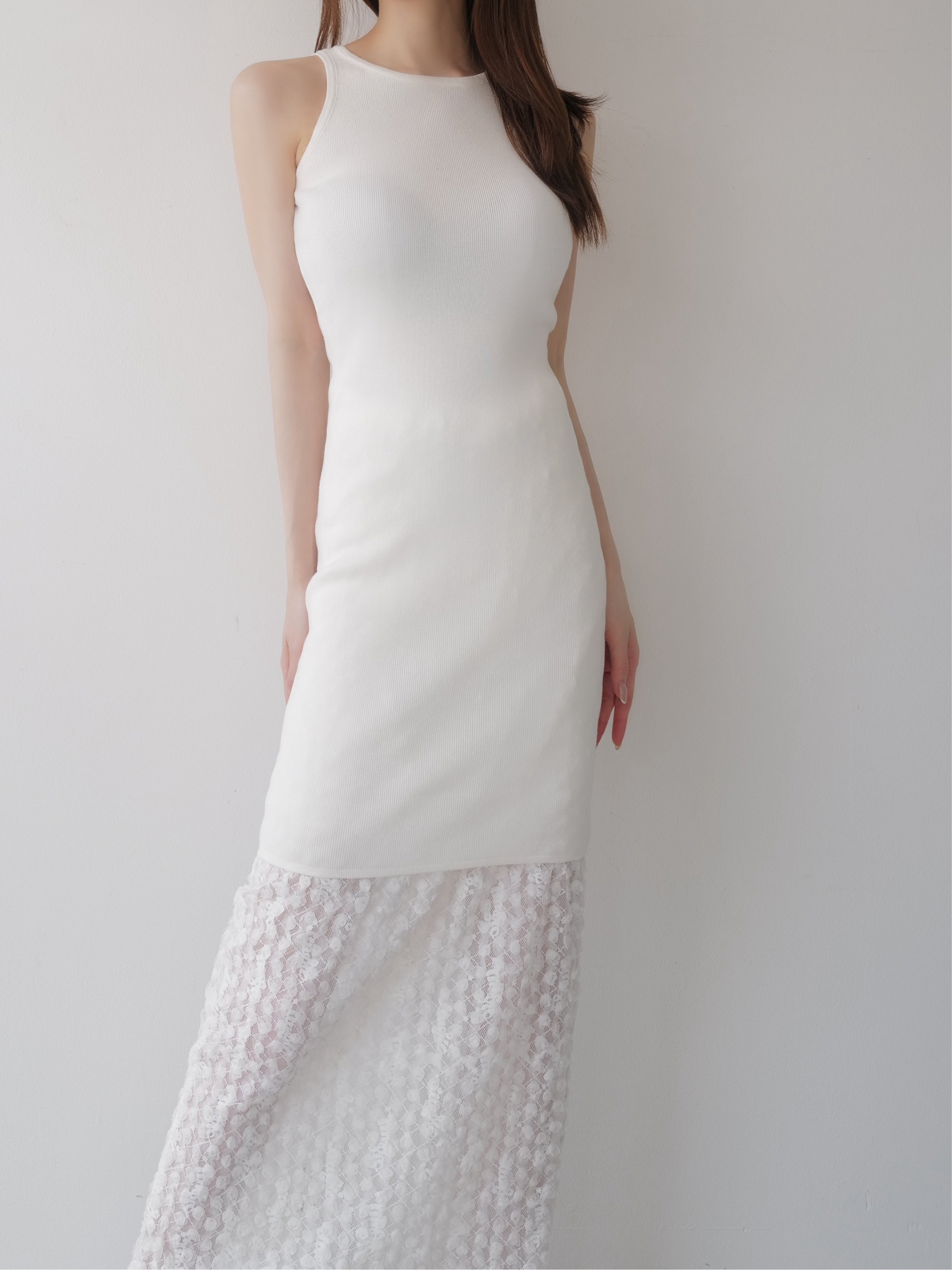 minimal tank mini dress