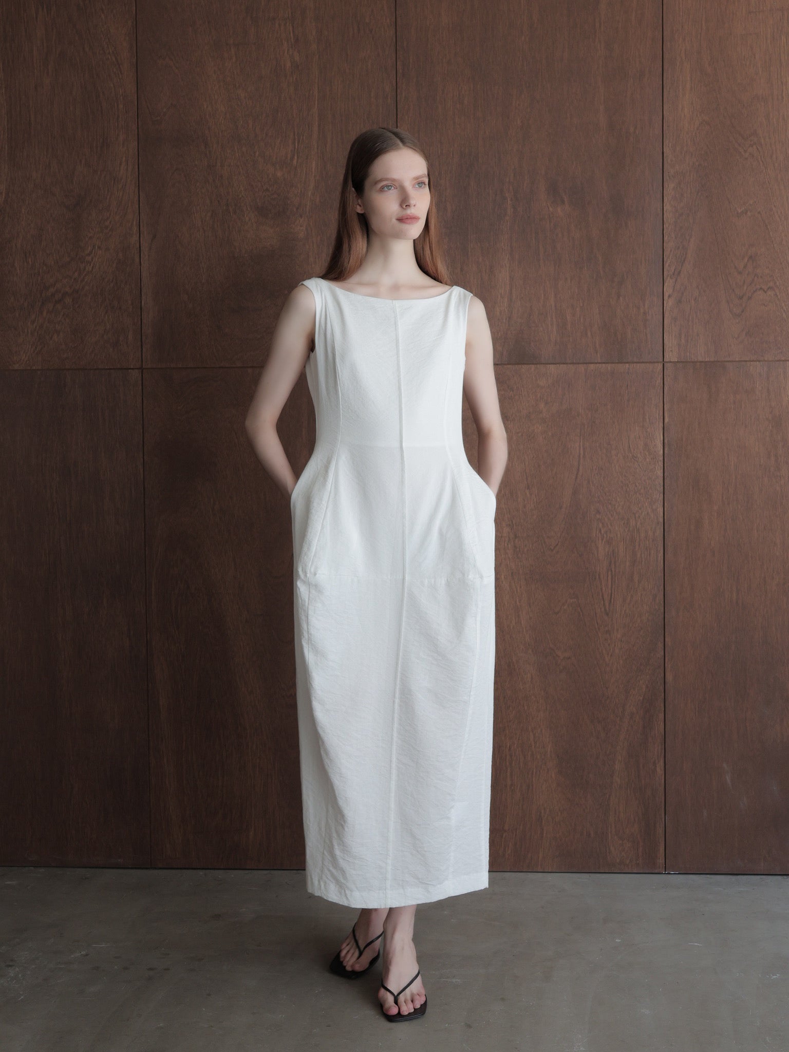 allure silhouette slinky maxi dress (POP UP)
