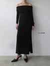 ruched waist long skirt