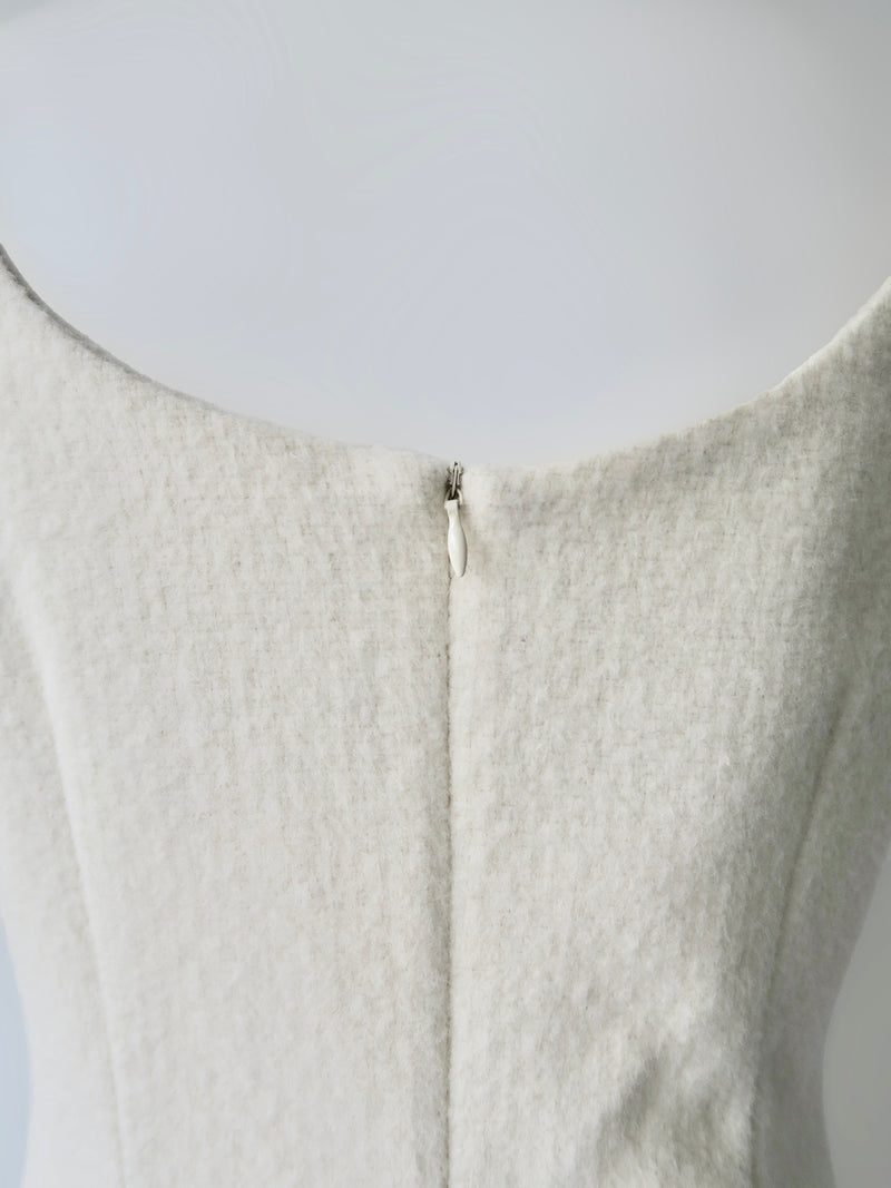 waist pointed dress
