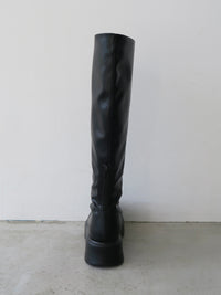 volume sole long boots