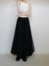 balloon tulle skirt