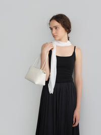 leather thin strap bag