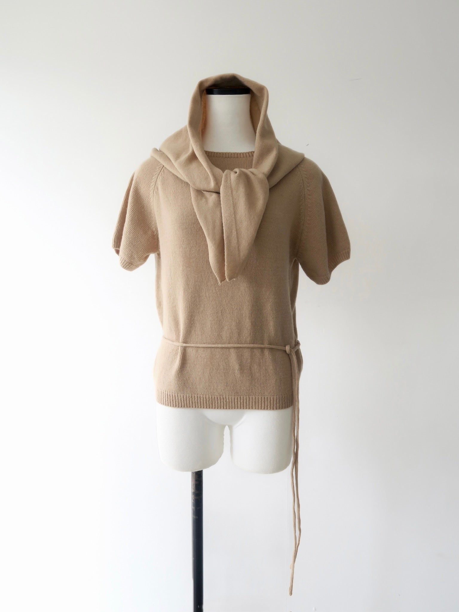 wool soft knit scarf