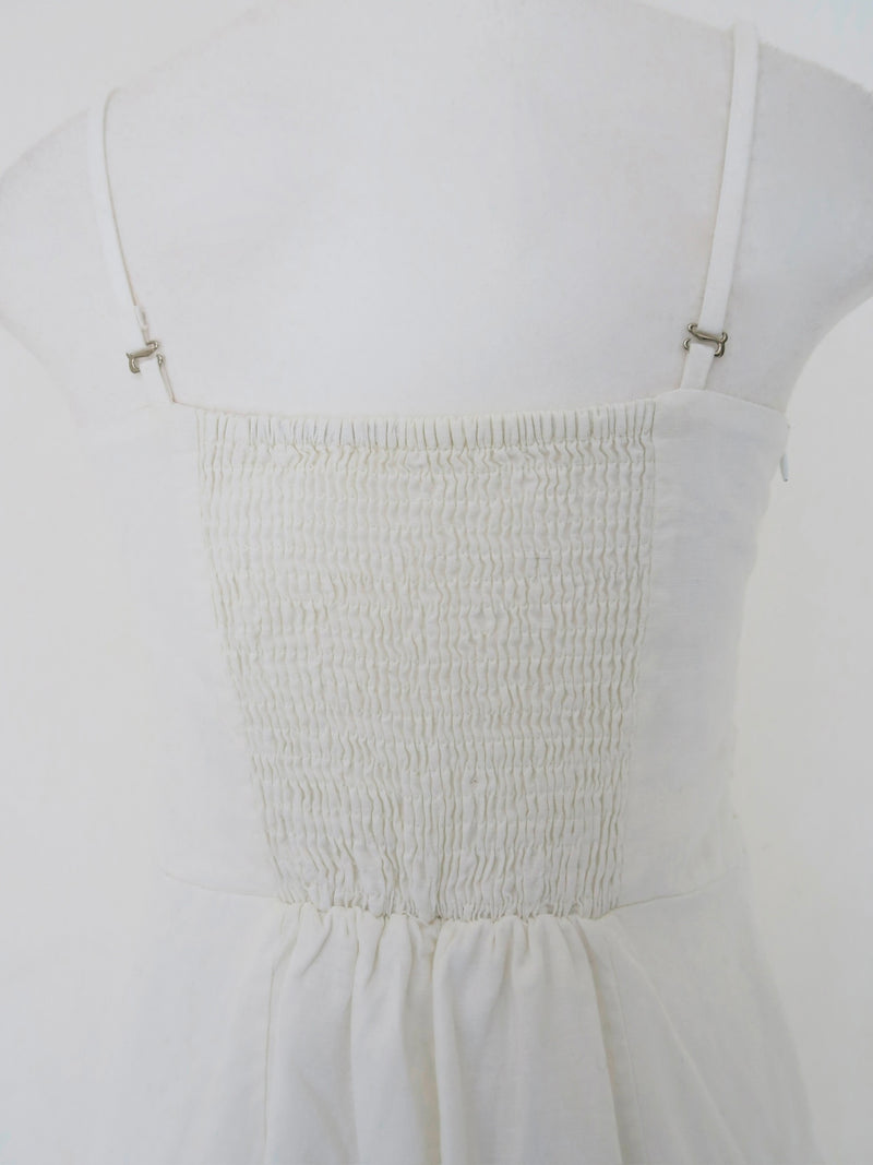 gathered bare jumpsuits