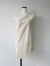 one shoulder satin set up