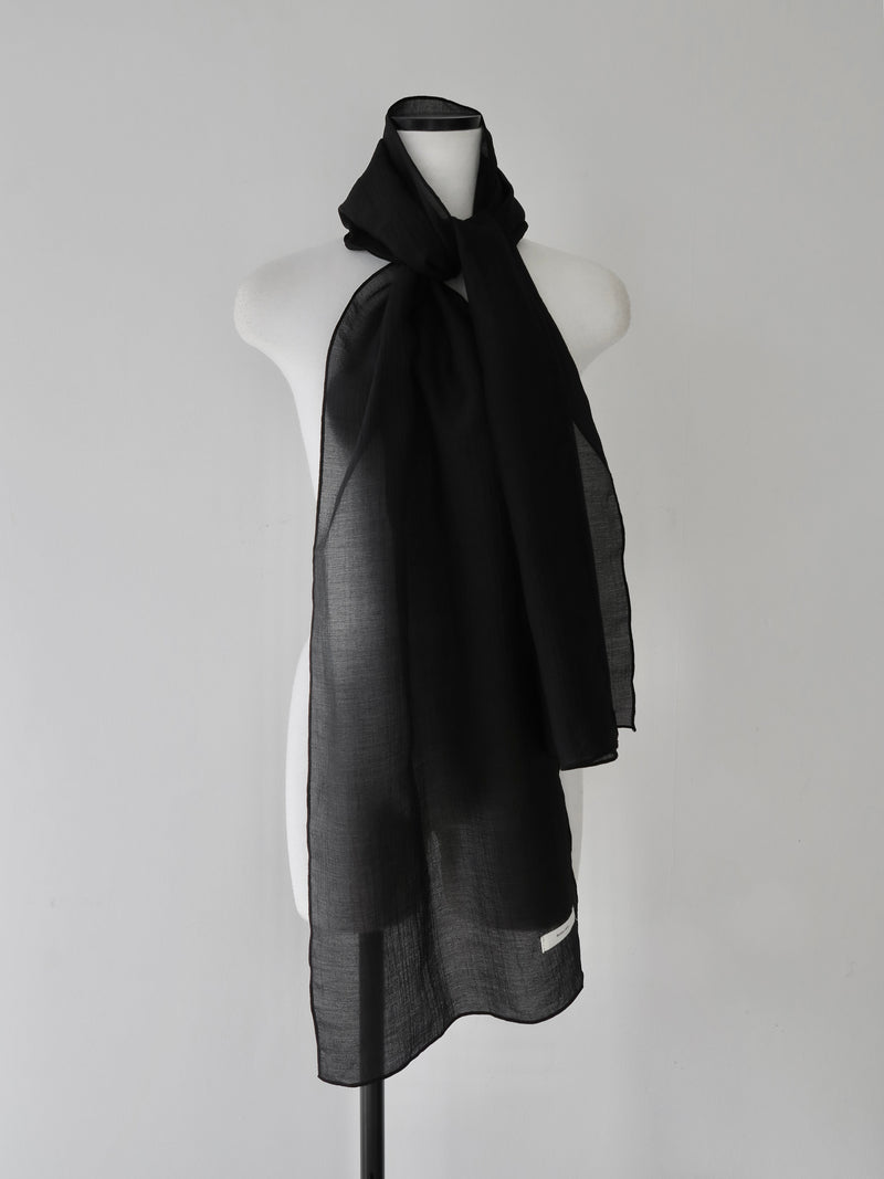 solid silk scarf