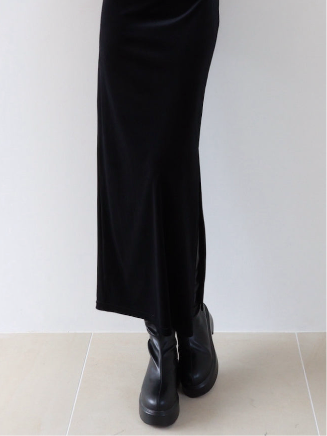 volume sole long boots