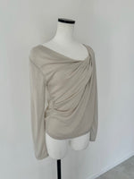 glitter drape tee